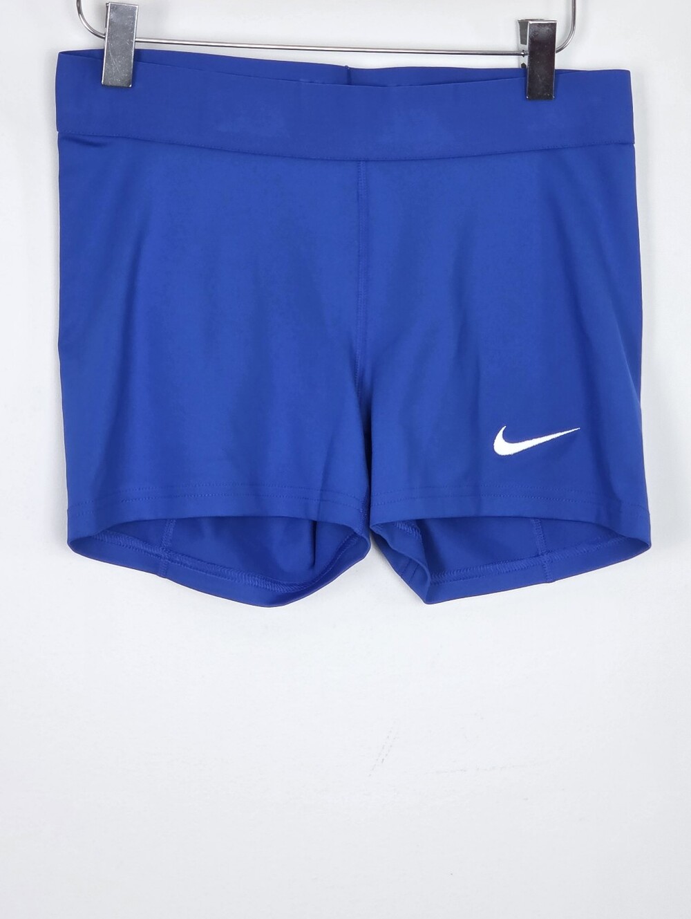 NWT Nike Women's Power Race Day Running Boy Shorts Royal Blue Size Medium